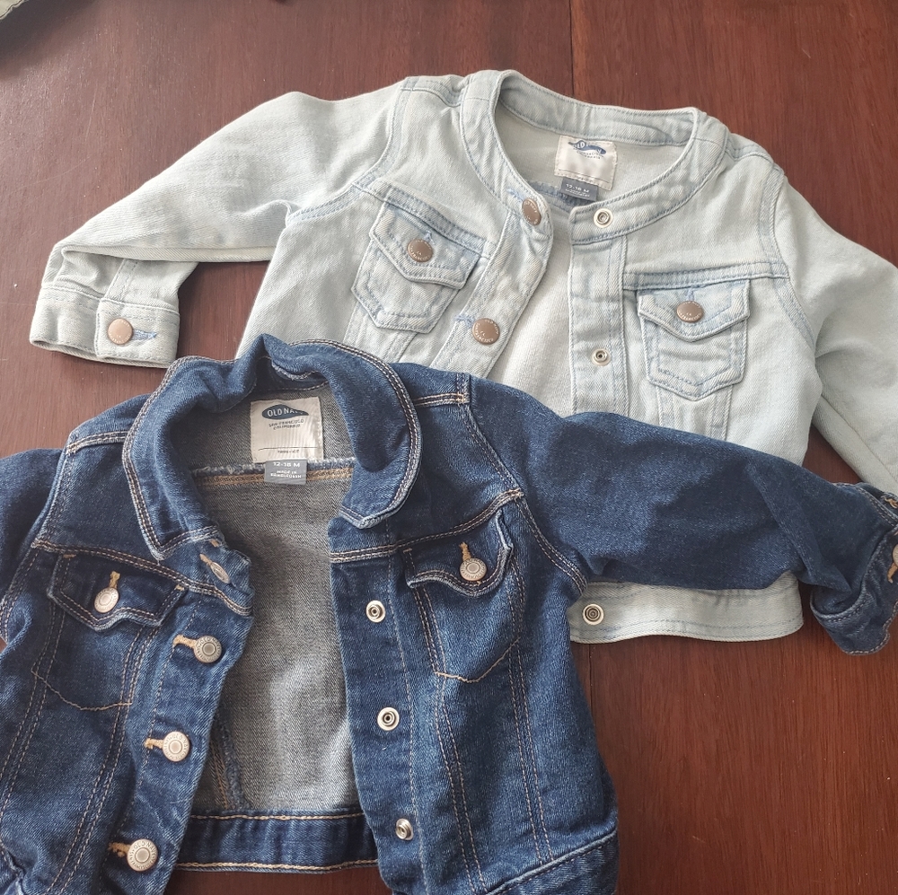 Baby girls Old Navy jean jackets